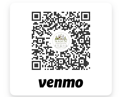 Scan to support with Venmo